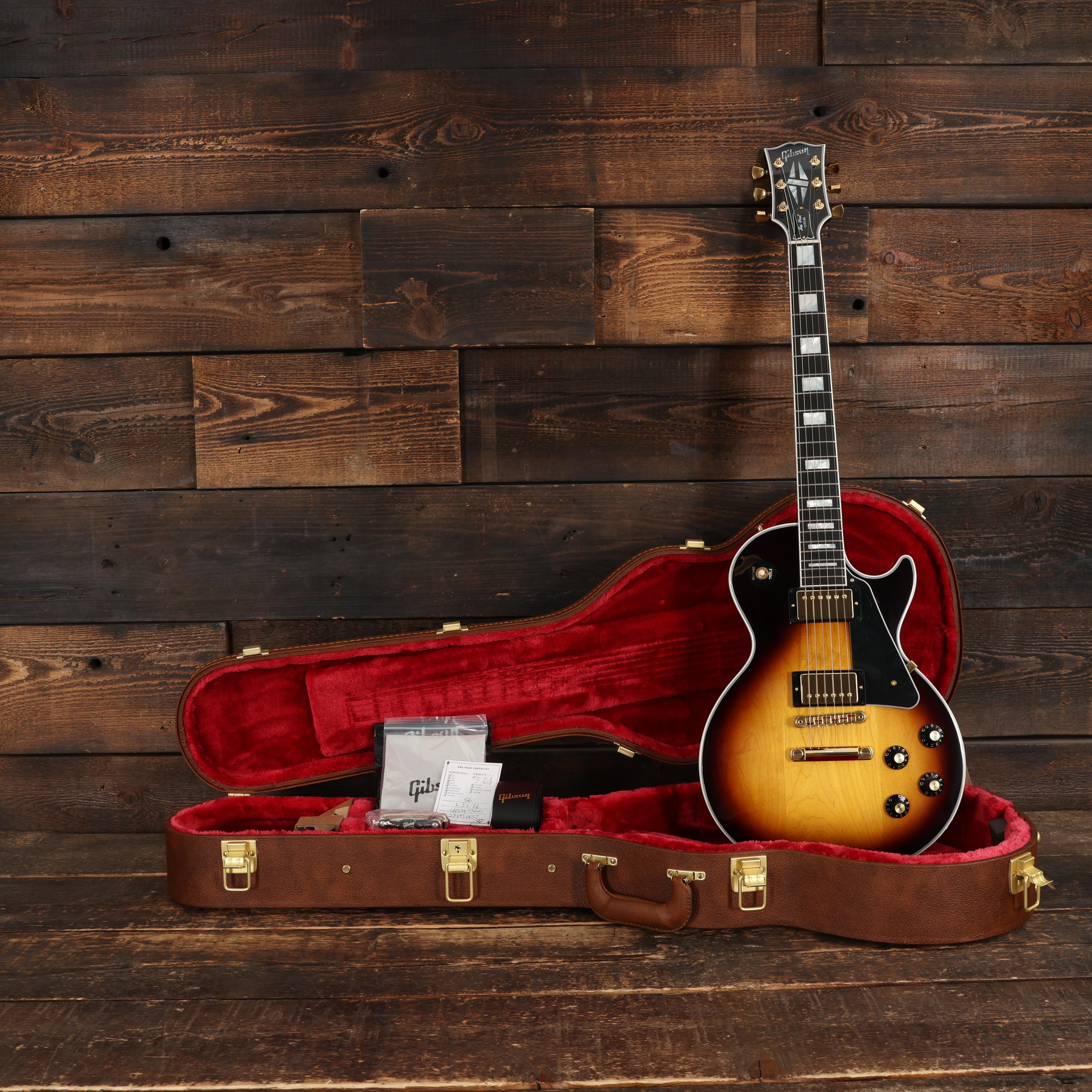 Gibson Les Paul Custom '70s in Tobacco Burst - Andertons Music Co.